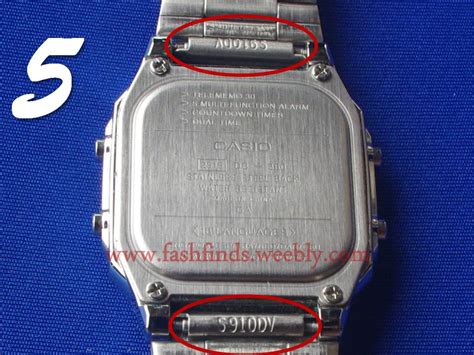 original casio watch vs fake|check casio watch serial number.